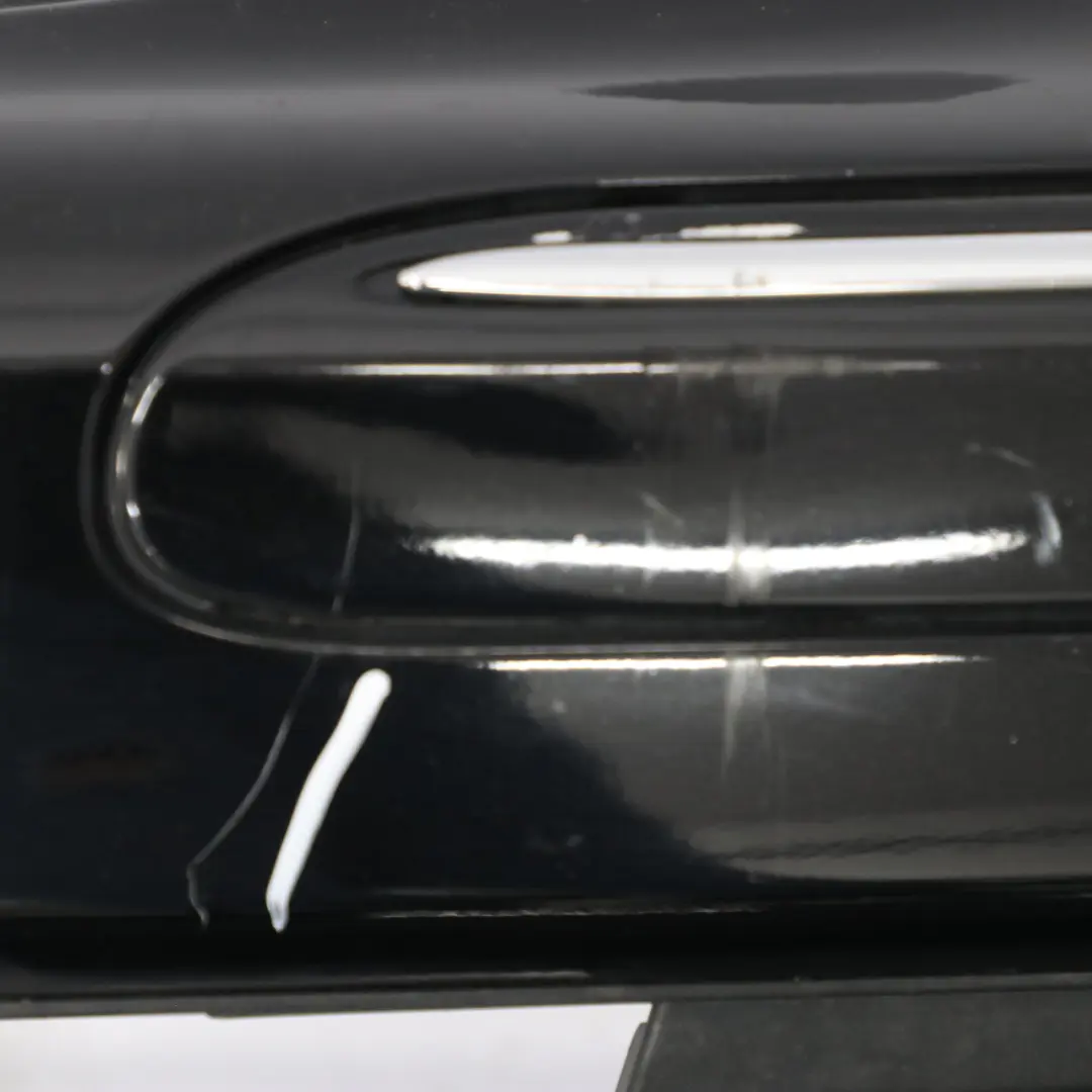 Mercedes W203 Front Bumper Trim Panel Obsidian Black Metallic - 197 - SKU A2038853025-OB1 - Part number A2038853025