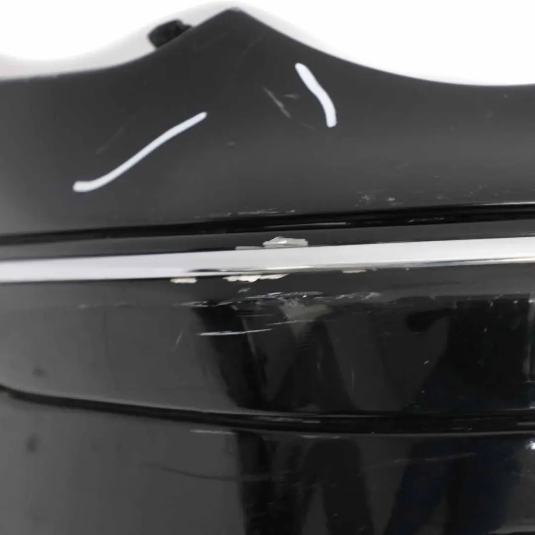 Mercedes W203 Front Bumper Trim Panel Obsidian Black Metallic - 197 - SKU A2038853025-OB1 - Part number A2038853025
