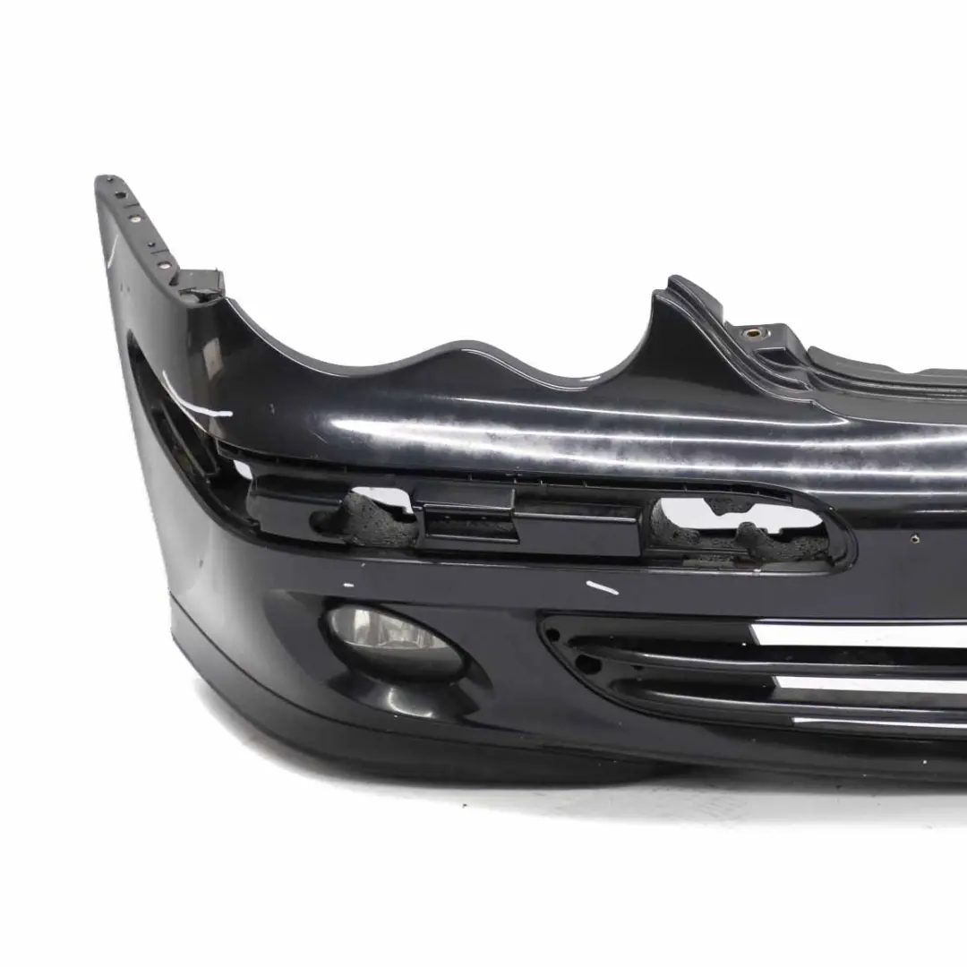 Front Bumper Trim Panel Tanzanite Blue Metallic - 359 to Mercedes W203 with Part number A2038853025 Mercedes W203 Front Bumper Trim Panel Tanzanite Blue Metallic - 359 - SKU A2038853025-TB - Part number A2038853025