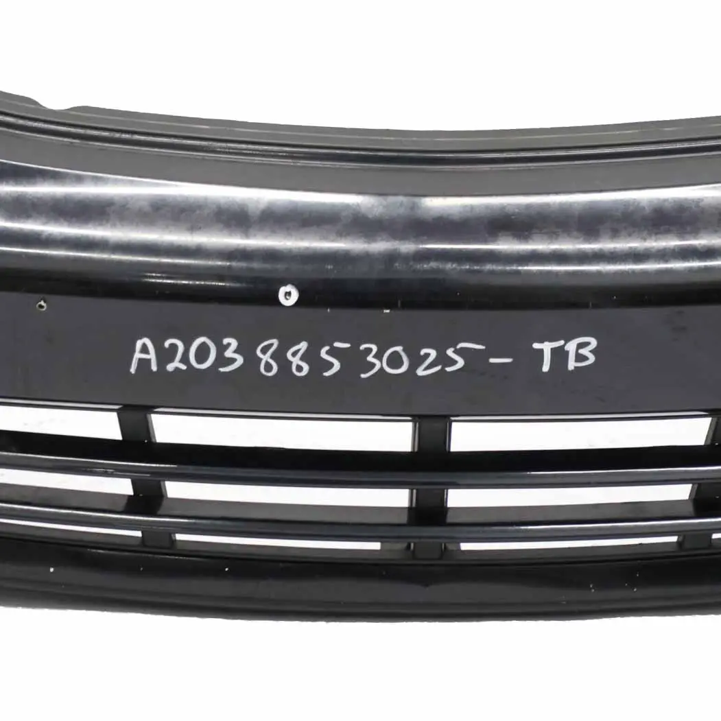 Front Bumper Trim Panel Tanzanite Blue Metallic - 359 to Mercedes W203 with Part number A2038853025 Mercedes W203 Front Bumper Trim Panel Tanzanite Blue Metallic - 359 - SKU A2038853025-TB - Part number A2038853025