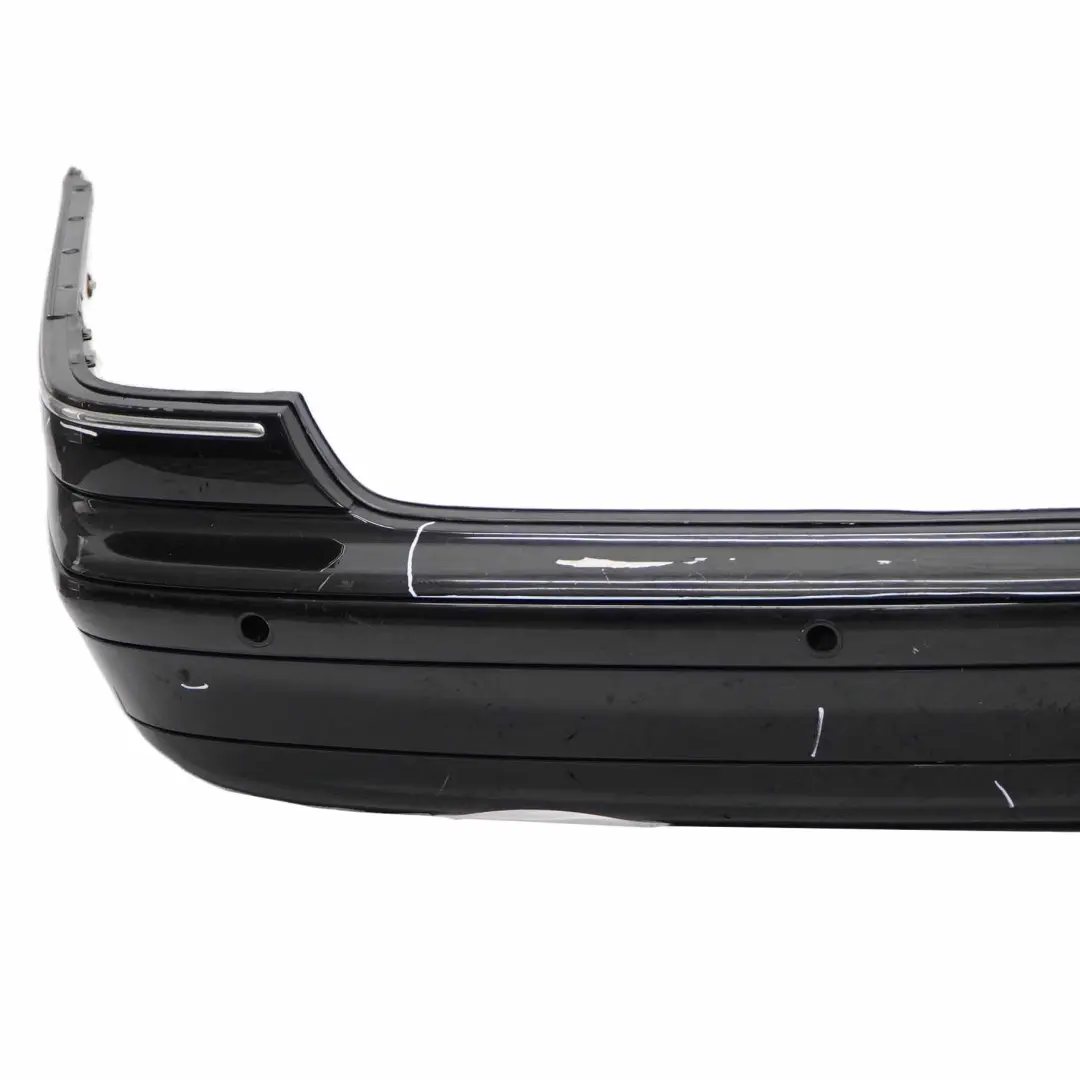Mercedes S203 Rear Bumper Trim Panel Cover Estate Obsidian Black Metallic - 197 - SKU A2038854125-OB - Part number A2038854125