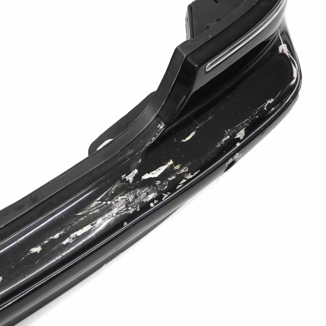 Bumper Trim Panel Cover Estate Obsidian Black Metallic - 197 to Mercedes S203 Rear with Part number A2038854125 Mercedes S203 Rear Bumper Trim Panel Cover Estate Obsidian Black Metallic - 197 - SKU A2038854125-OB - Part number A2038854125
