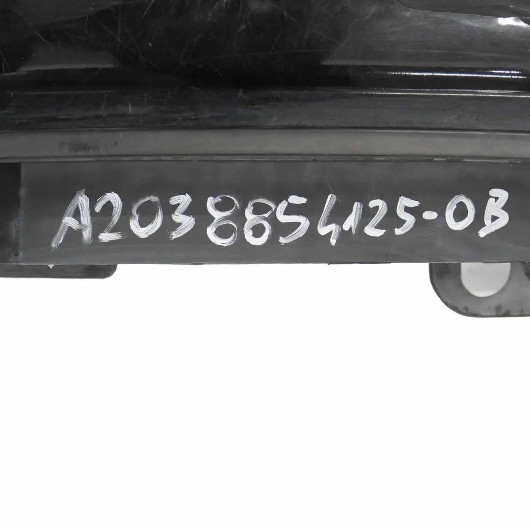 Mercedes S203 Zderzak Tylny Obsidian Black - 197 - SKU A2038854125-OB - Numer Części A2038854125