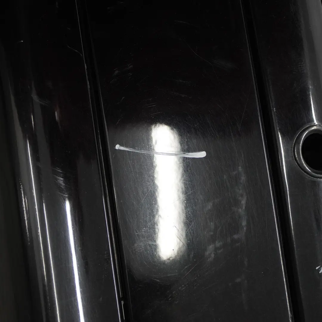 Bumper Trim Panel Cover Estate Obsidian Black Metallic - 197 to Mercedes S203 Rear with Part number A2038854125 Mercedes S203 Rear Bumper Trim Panel Cover Estate Obsidian Black Metallic - 197 - SKU A2038854125-OB - Part number A2038854125