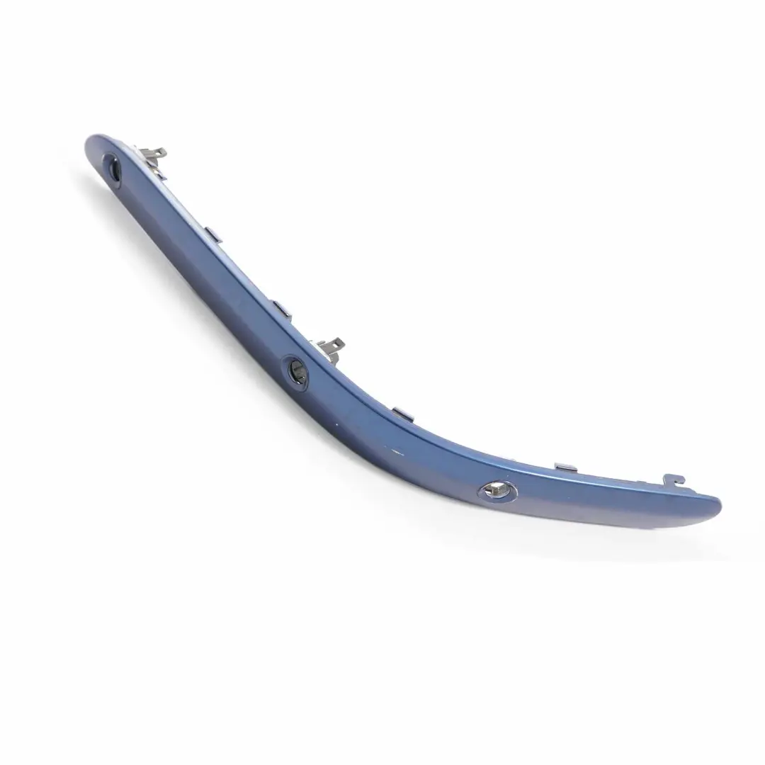  Mercedes-Benz CL203 Front Bumper Left N/S Moulding Trim PDC Jaspisblau Blue 345 - SKU A2038854321-JAS - Part number A2038854321