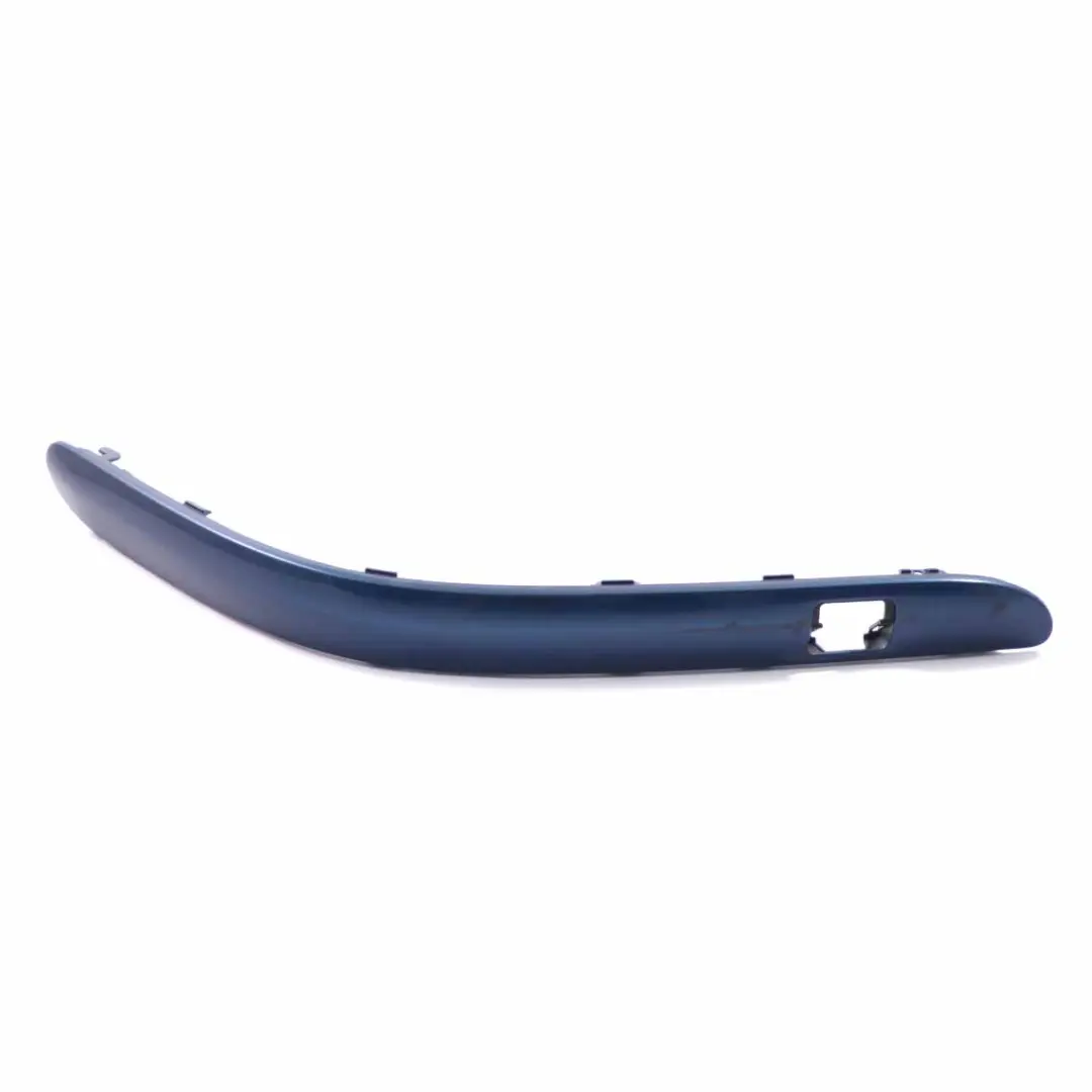 Mercedes W203 Front Bumper Strip Right O/S Trim Panel Jaspis Blue Metallic - 345 - SKU A2038854421 - Part number A2038854421