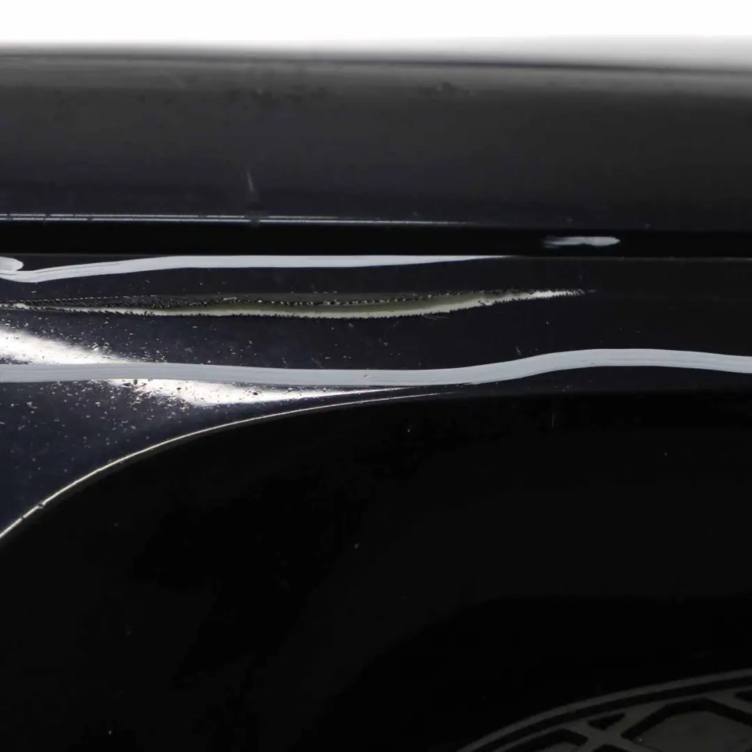 Bumper Front Trim Panel Covering Tanzanite Blue Metallic - 359 to Mercedes CL203 with Part number A2038854725 Mercedes CL203 Bumper Front Trim Panel Covering Tanzanite Blue Metallic - 359 - SKU A2038854725-TB - Part number A2038854725