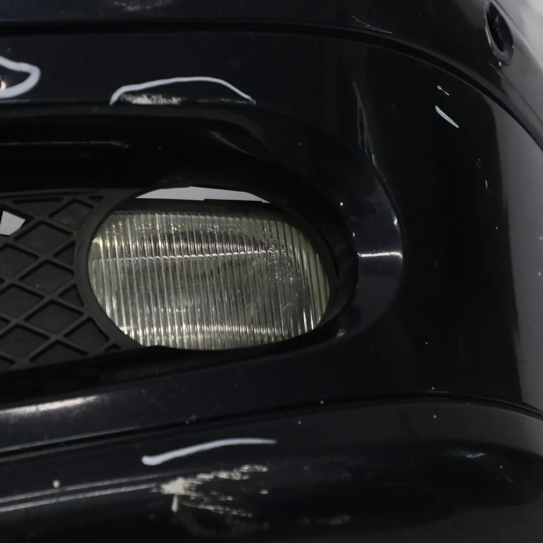 Bumper Front Trim Panel Covering Tanzanite Blue Metallic - 359 to Mercedes CL203 with Part number A2038854725 Mercedes CL203 Bumper Front Trim Panel Covering Tanzanite Blue Metallic - 359 - SKU A2038854725-TB - Part number A2038854725