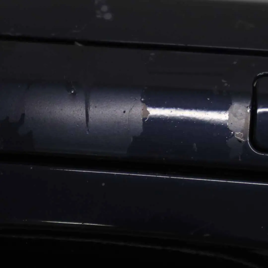 Bumper Front Trim Panel Covering Tanzanite Blue Metallic - 359 to Mercedes CL203 with Part number A2038854725 Mercedes CL203 Bumper Front Trim Panel Covering Tanzanite Blue Metallic - 359 - SKU A2038854725-TB - Part number A2038854725