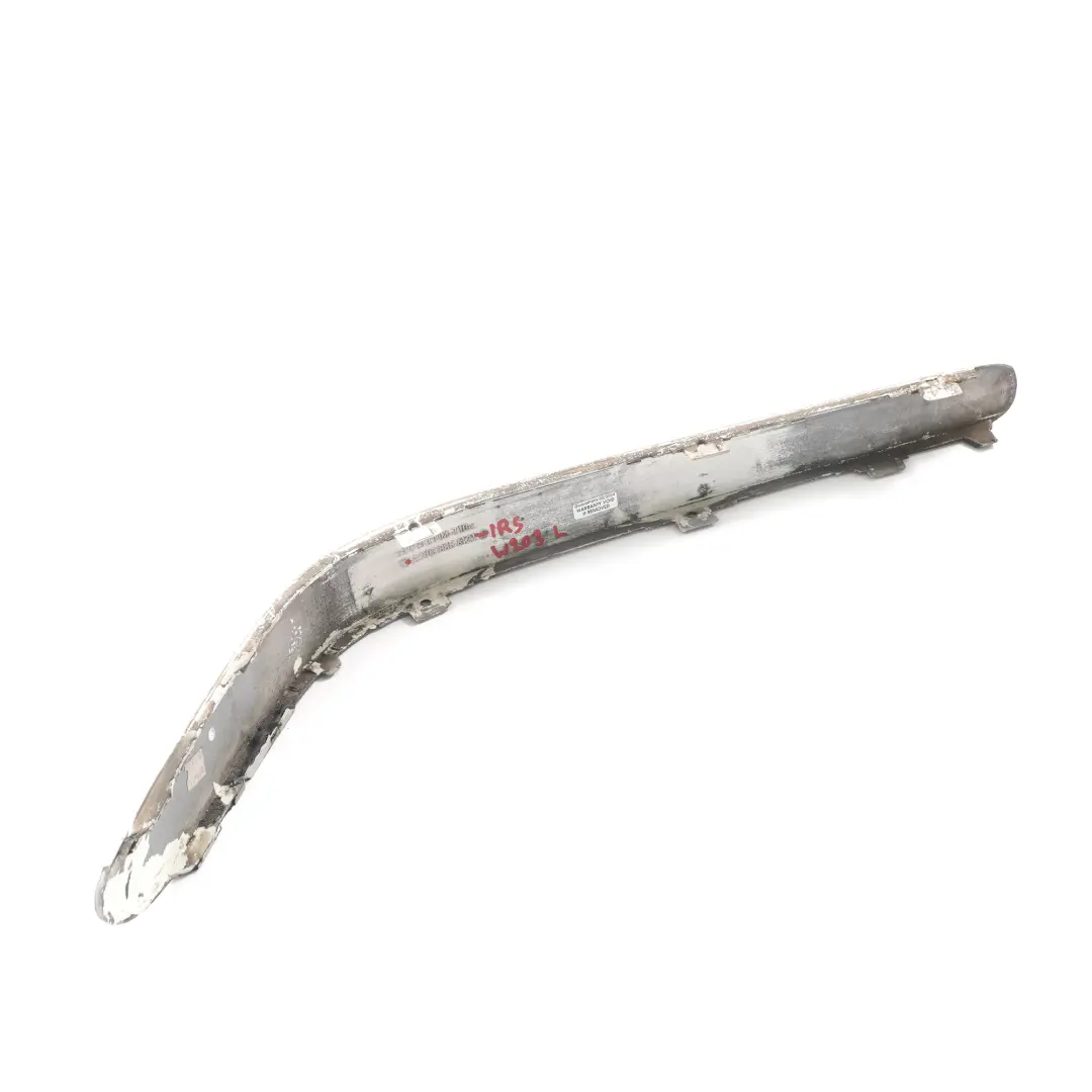 Front Bumper Corner Edge Left N/S Trim Iridium Silver to Mercedes W203 with Part number A2038856121 Mercedes W203 Front Bumper Corner Edge Left N/S Trim Iridium Silver - SKU A2038856121-IRS - Part number A2038856121
