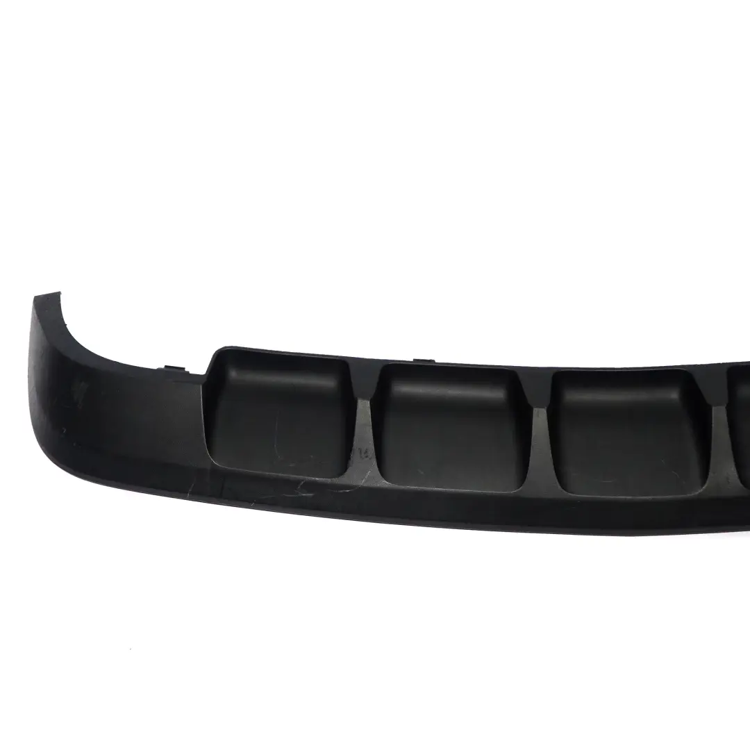 Bumper Lower Diffuser Trim Panel Cover to Mercedes CL203 CLC Rear with Part number A2038856425 Mercedes CL203 CLC Rear Bumper Lower Diffuser Trim Panel Cover - SKU A2038856425 - Part number A2038856425