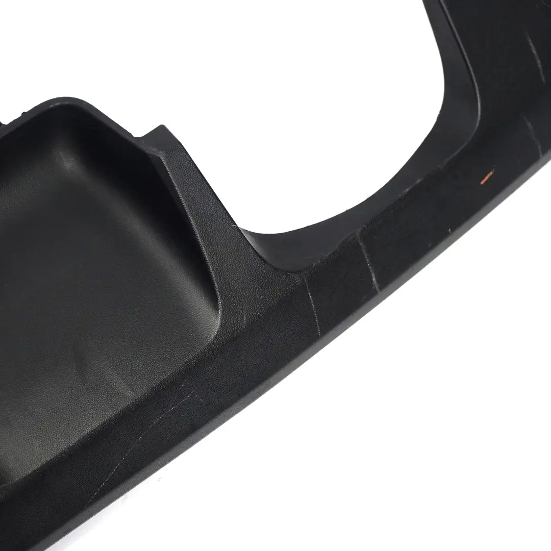 Bumper Lower Diffuser Trim Panel Cover to Mercedes CL203 CLC Rear with Part number A2038856425 Mercedes CL203 CLC Rear Bumper Lower Diffuser Trim Panel Cover - SKU A2038856425 - Part number A2038856425