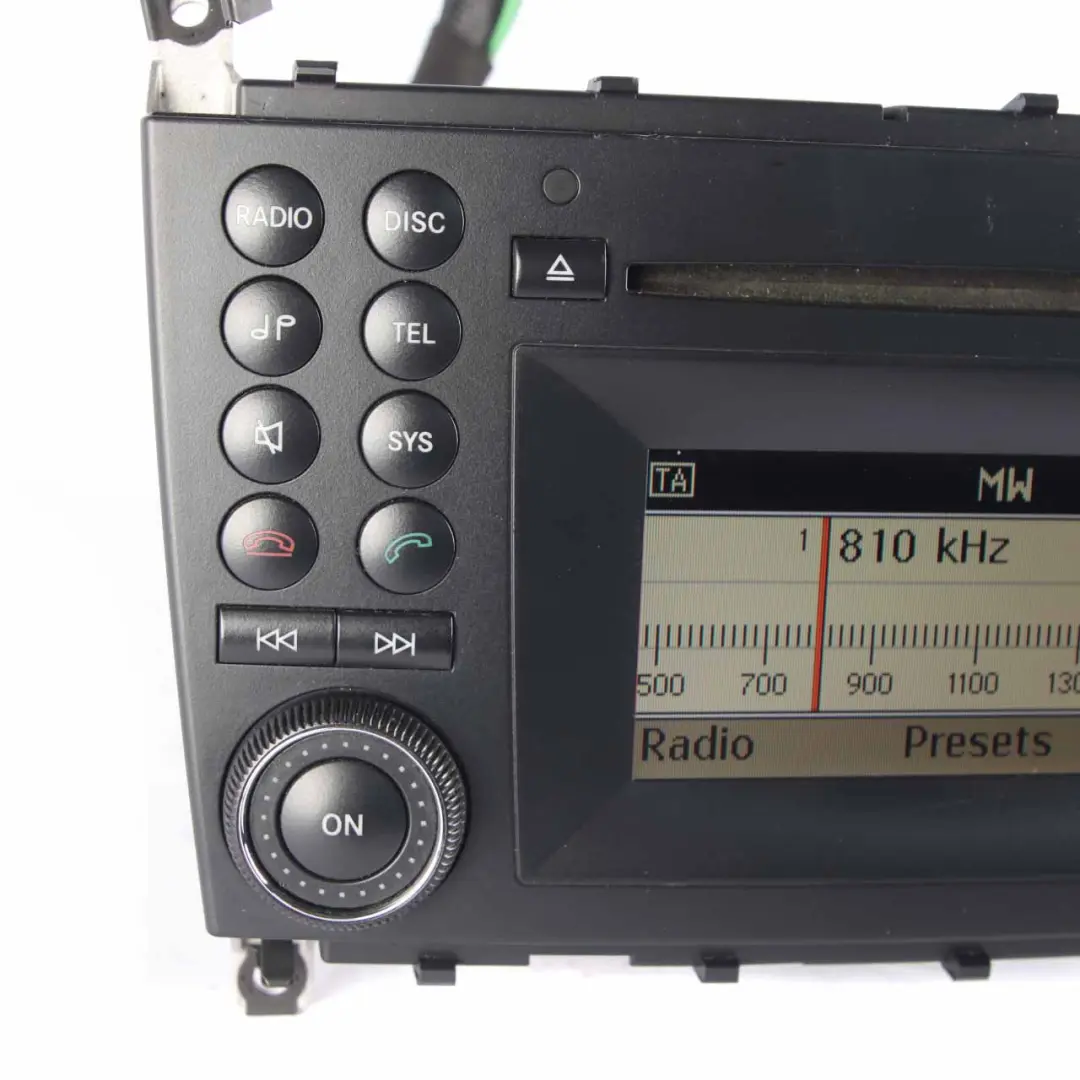 Hauptgerät CD Spieler Radio Audio Steuergerät für Mercedes CL203 mit Teilenummer A2039000000 Mercedes CL203 Hauptgerät CD Spieler Radio Audio Steuergerät - SKU A2039000000-1 - Teilenummer A2039000000