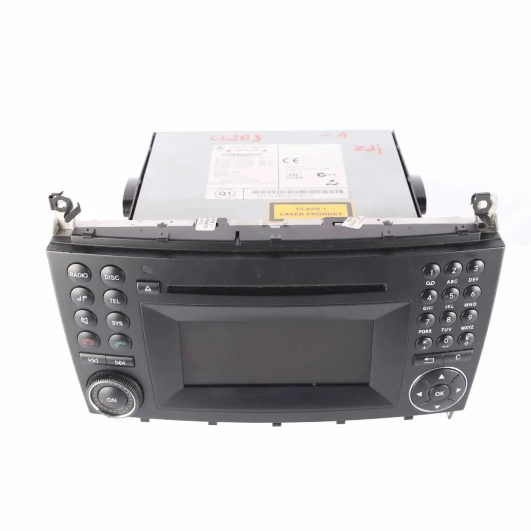 Mercedes CL203 Head Unit CD Player Radio Audio Controller Unit - SKU A2039000000-1 - Part number A2039000000