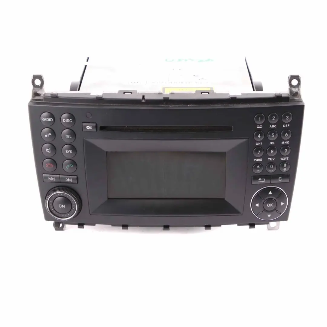 Unidad Reproductor CD Radio controladora audio para Mercedes CL203 CLC con número de pieza A2039000100 Mercedes CL203 CLC Unidad Reproductor CD Radio controladora audio - SKU A2039000100 - Número de pieza A2039000100