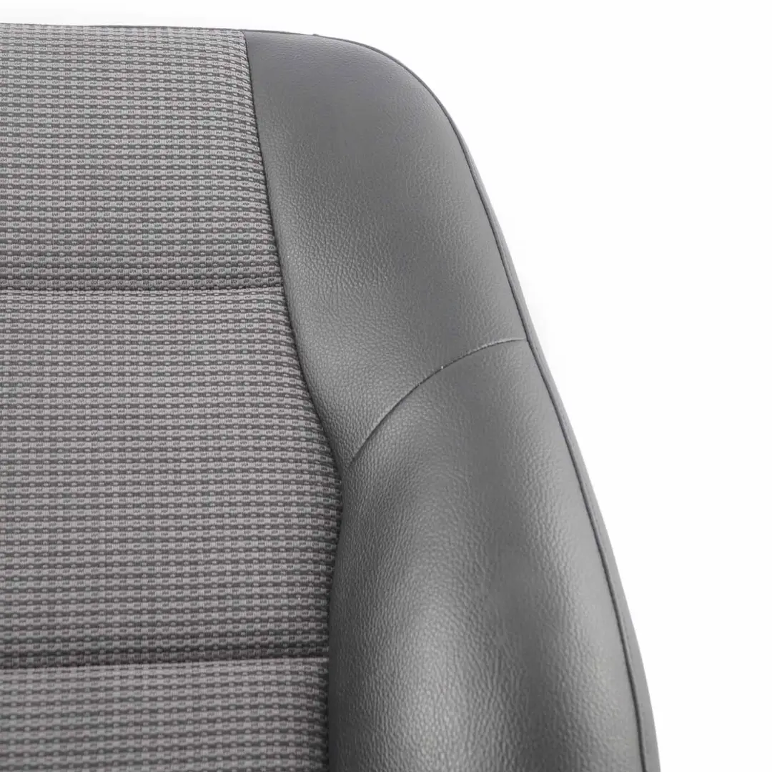 Mercedes W203 Dossier Siège Avant Gauche Droite Revêtement Tissu Cuir Anthracite - SKU A2039100493 - Numéro de pièce A2039100493