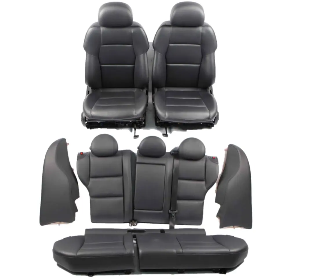 Seats Mercedes S203 Wagon Sport Imitation Leather Black Front Rear Seat Set to with Part number A2039100851 Seats Mercedes S203 Wagon Sport Imitation Leather Black Front Rear Seat Set - SKU A2039100851-1 - Part number A2039100851