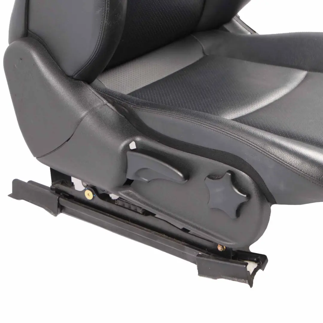 Mercedes CLC CL203 Coupe Front Seat Heated Leather Black Right O/S - SKU A2039100992 - Part number A2039100992