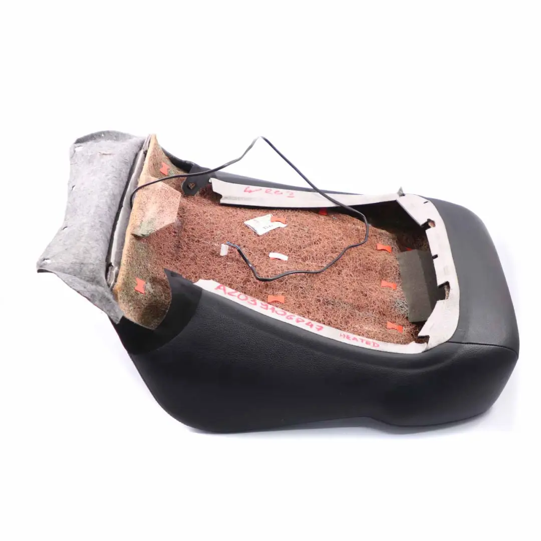 Mercedes W203 Front Seat Cover Heated Backrest Black Leather Left Right N/O/S - SKU A2039106847 - Part number A2039106847