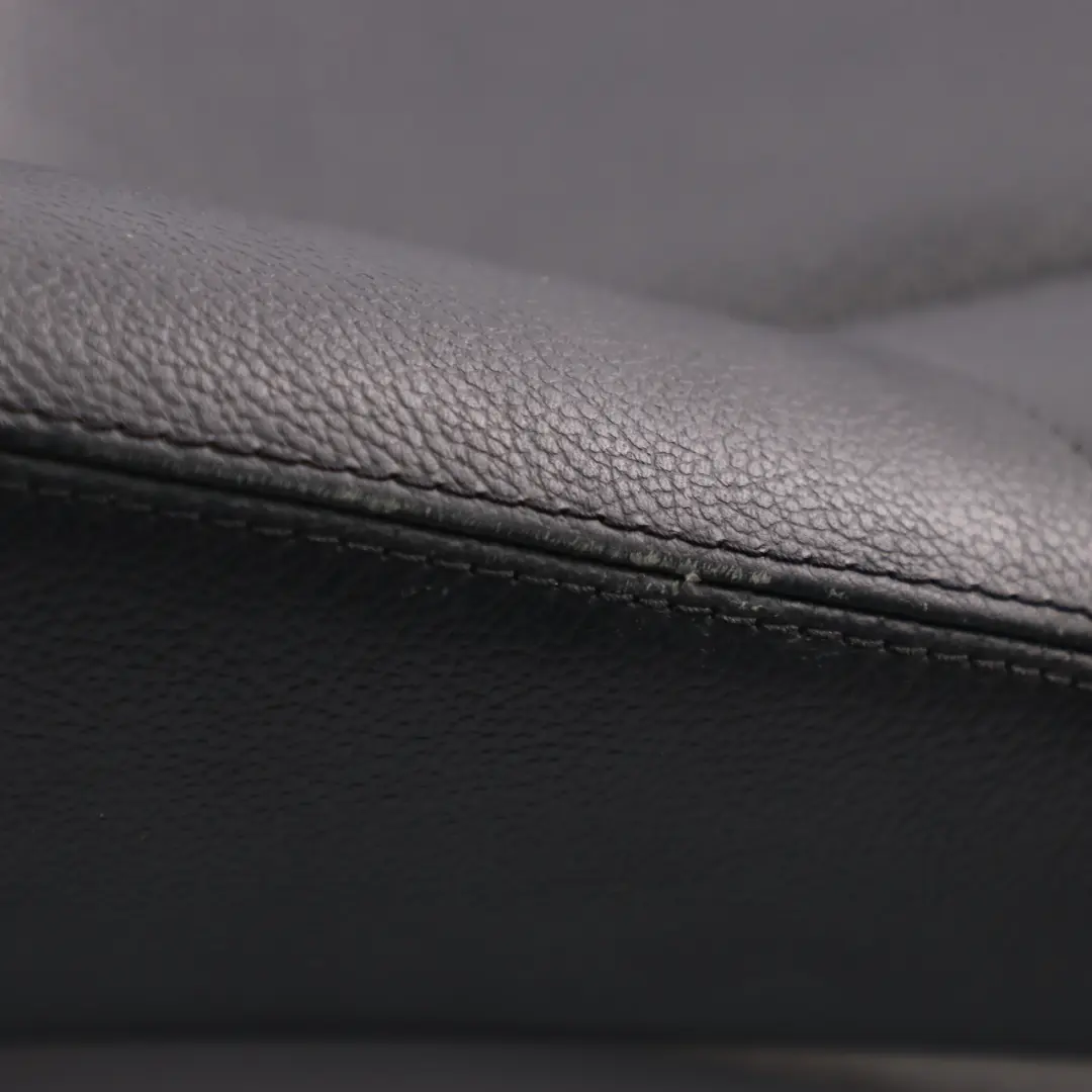 Mercedes W203 Front Seat Cover Heated Backrest Black Leather Left Right N/O/S - SKU A2039106847 - Part number A2039106847