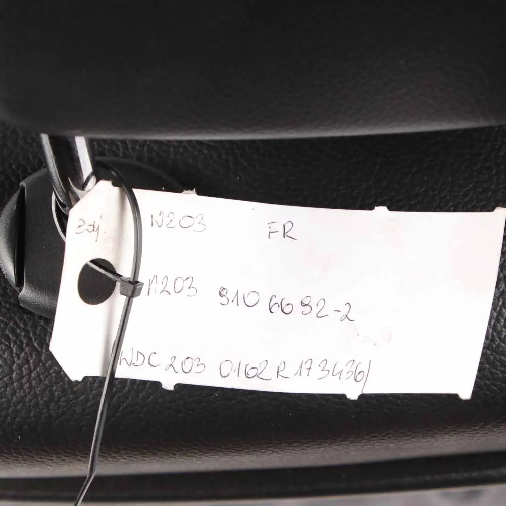  Siège avant Mercedes W203 Sport simili cuir noir droit - SKU A2039107047-1 - Numéro de pièce A2039107047