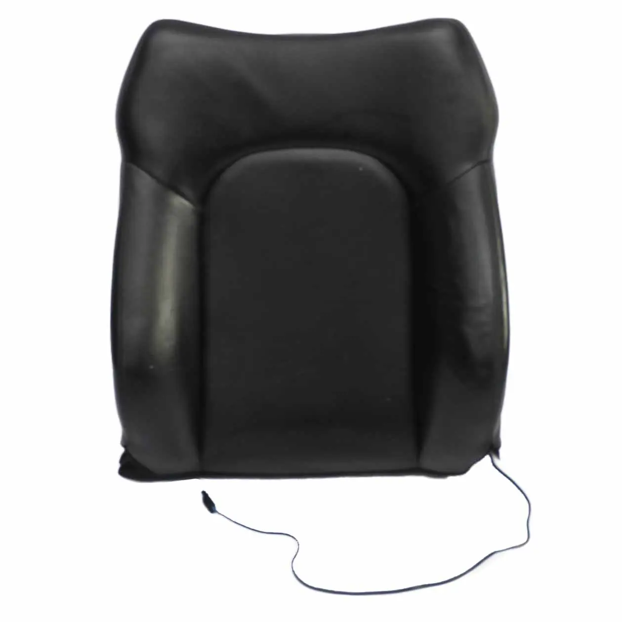 Mercedes CL203 Seat Backrest Front Heated Left N/S Covering Black Leather