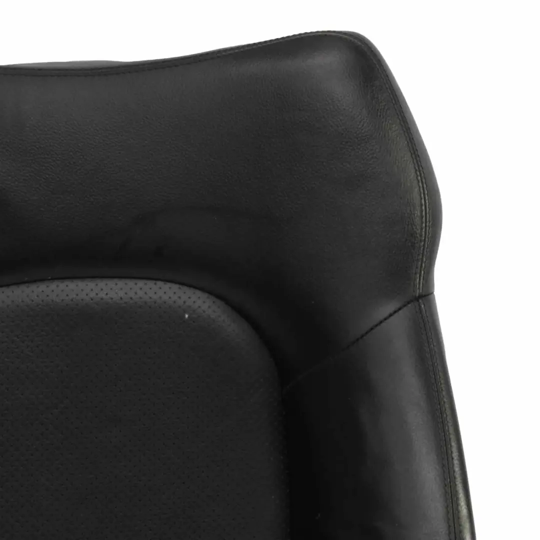 Mercedes CL203 Schienale Anteriore Riscaldato Sinistro Rivestimento Pelle Nera - SKU A2039107747 - Numero di parte A2039107747