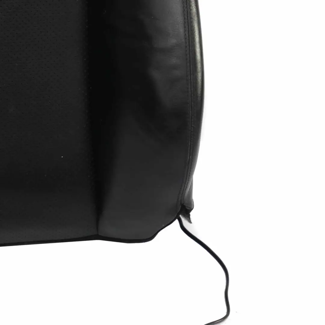 Backrest Front Heated Left N/S Covering Black Leather to Mercedes CL203 Seat with Part number A2039107747 Mercedes CL203 Seat Backrest Front Heated Left N/S Covering Black Leather - SKU A2039107747 - Part number A2039107747