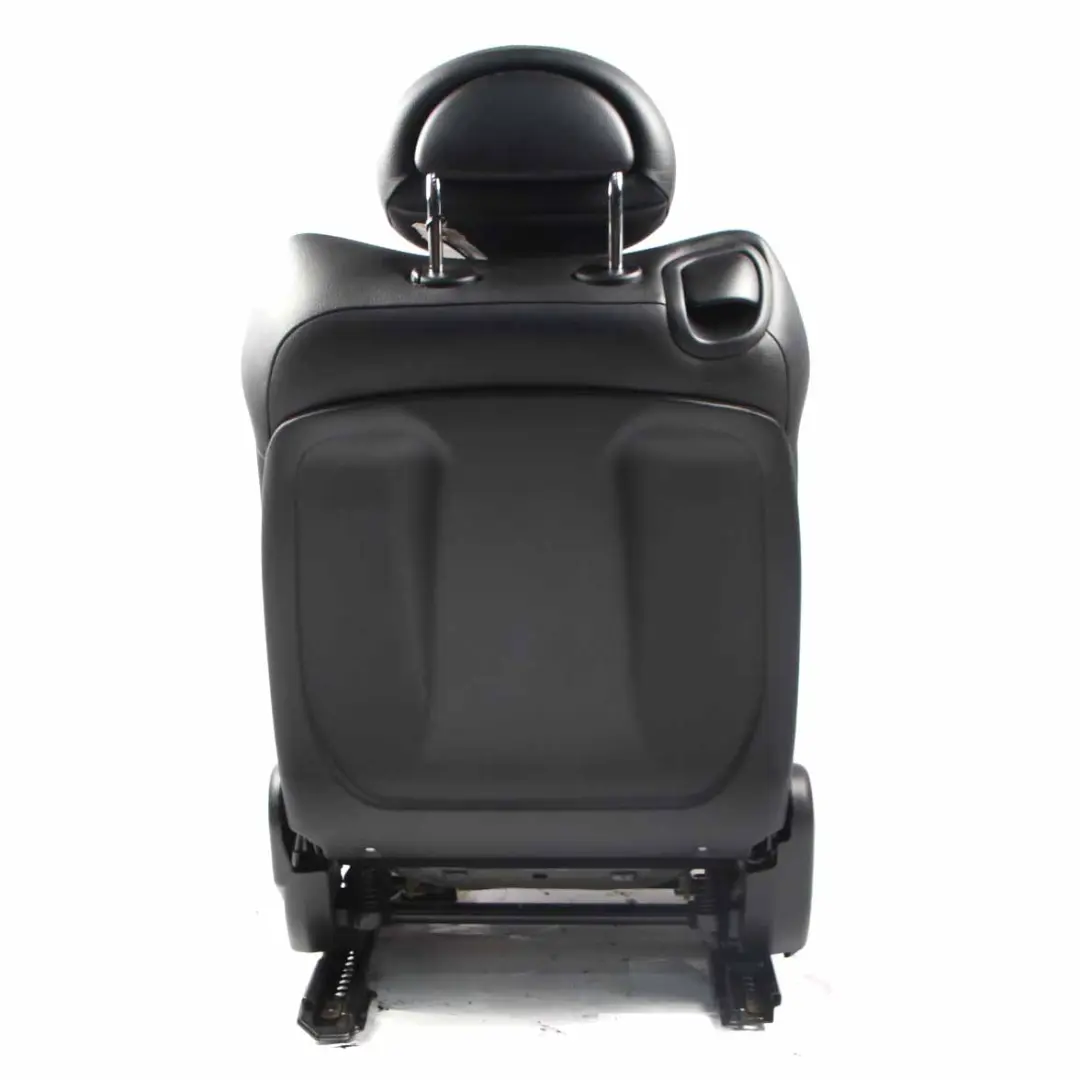 Mercedes CL203 Seat Backrest Front Heated Right O/S Covering Black Leather - SKU A2039107847-1 - Part number A2039107847