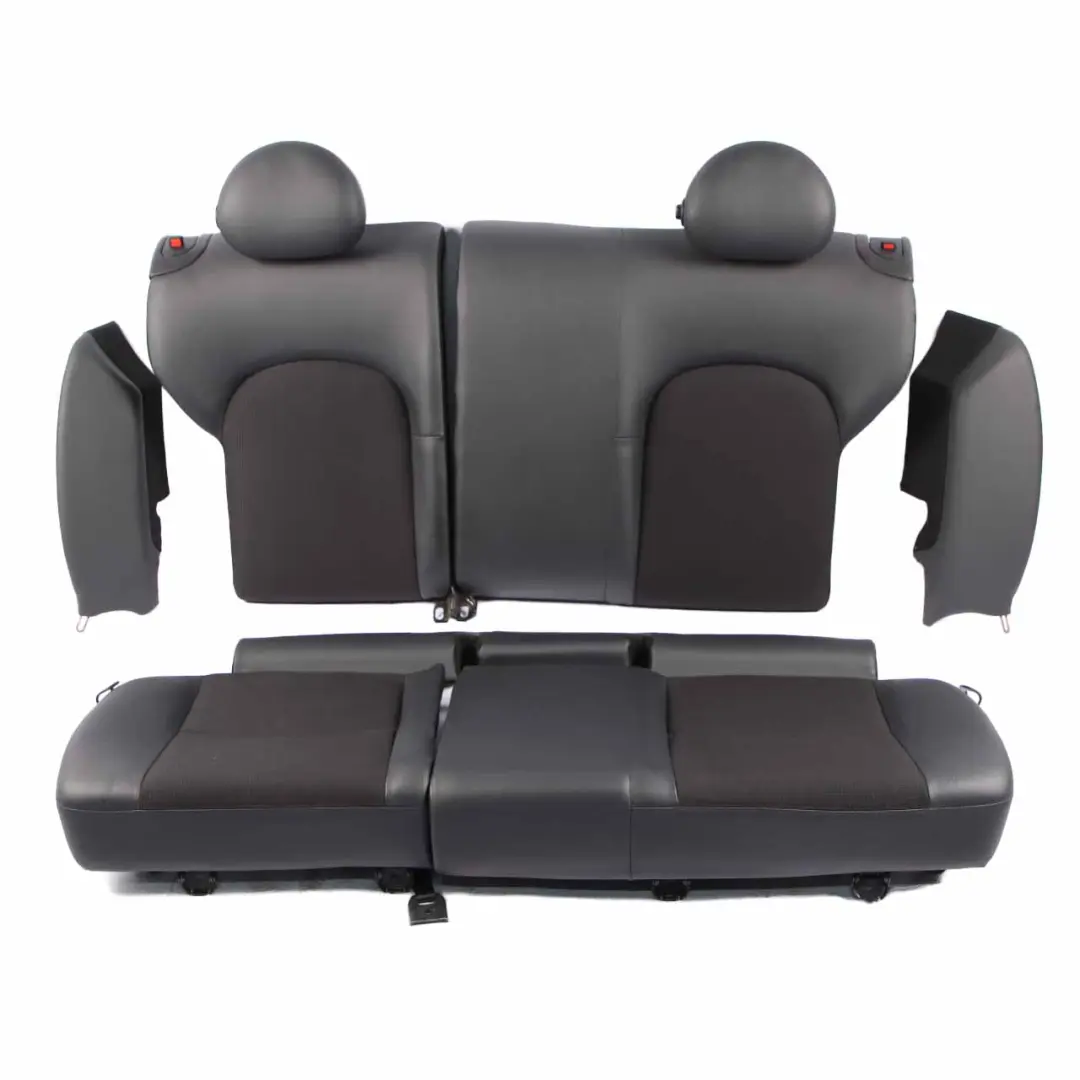  Seats Mercedes CL203 Coupe Fabric Leather ARTICO Black Interior Front Rear Seat - SKU A2039109692-1 - Part number A2039109692