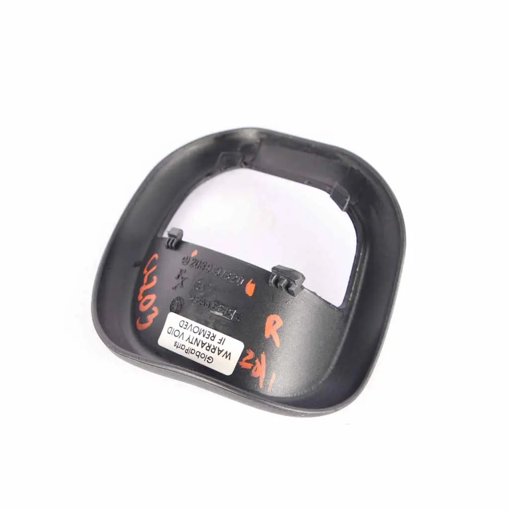 Front Seat Trim Folding Handle Panel Bracket Black to Mercedes CL203 with Part number A2039191820 Mercedes CL203 Front Seat Trim Folding Handle Panel Bracket Black - SKU A2039191820 - Part number A2039191820