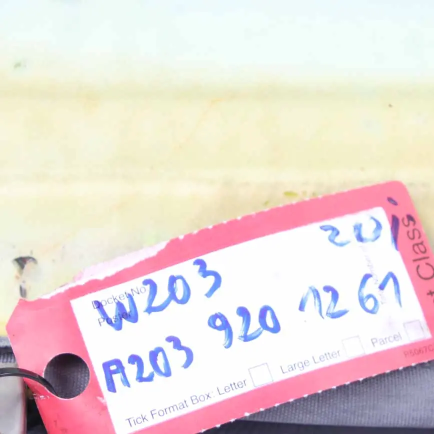 Bench Couch Cover Sport Cushion Black Leather to Mercedes W203 Rear Seat with Part number A2039201261 Mercedes W203 Rear Seat Bench Couch Cover Sport Cushion Black Leather - SKU A2039201261 - Part number A2039201261