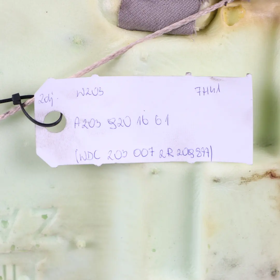 Bench Couch Cover Cushion Black Leather Combination Grey to Mercedes W203 Rear Seat with Part number A2039201661 Mercedes W203 Rear Seat Bench Couch Cover Cushion Black Leather Combination Grey - SKU A2039201661-1 - Part number A2039201661