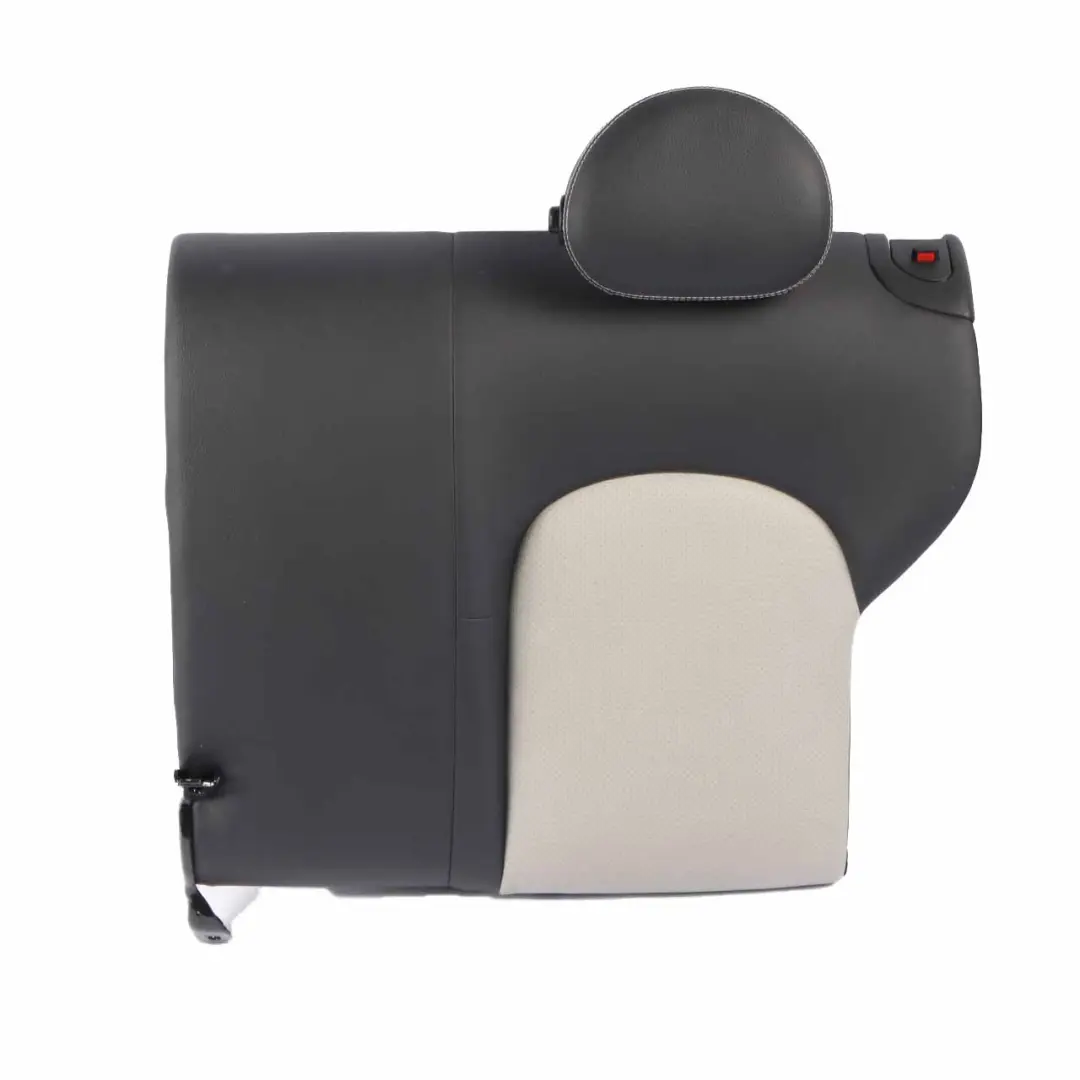 Mercedes W203 CLC Seat Backrest Rear Left N/S Imitation Leather Black Grey - SKU A2039202363 - Part number A2039202363