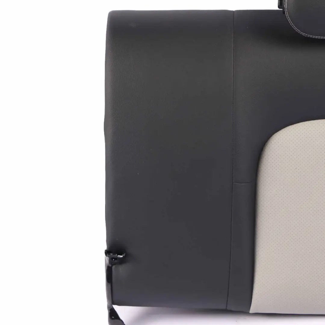 Mercedes W203 CLC Seat Backrest Rear Left N/S Imitation Leather Black Grey - SKU A2039202363 - Part number A2039202363