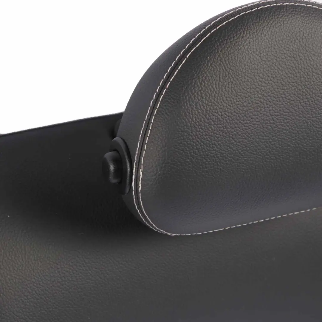 Mercedes W203 CLC Seat Backrest Rear Left N/S Imitation Leather Black Grey - SKU A2039202363 - Part number A2039202363