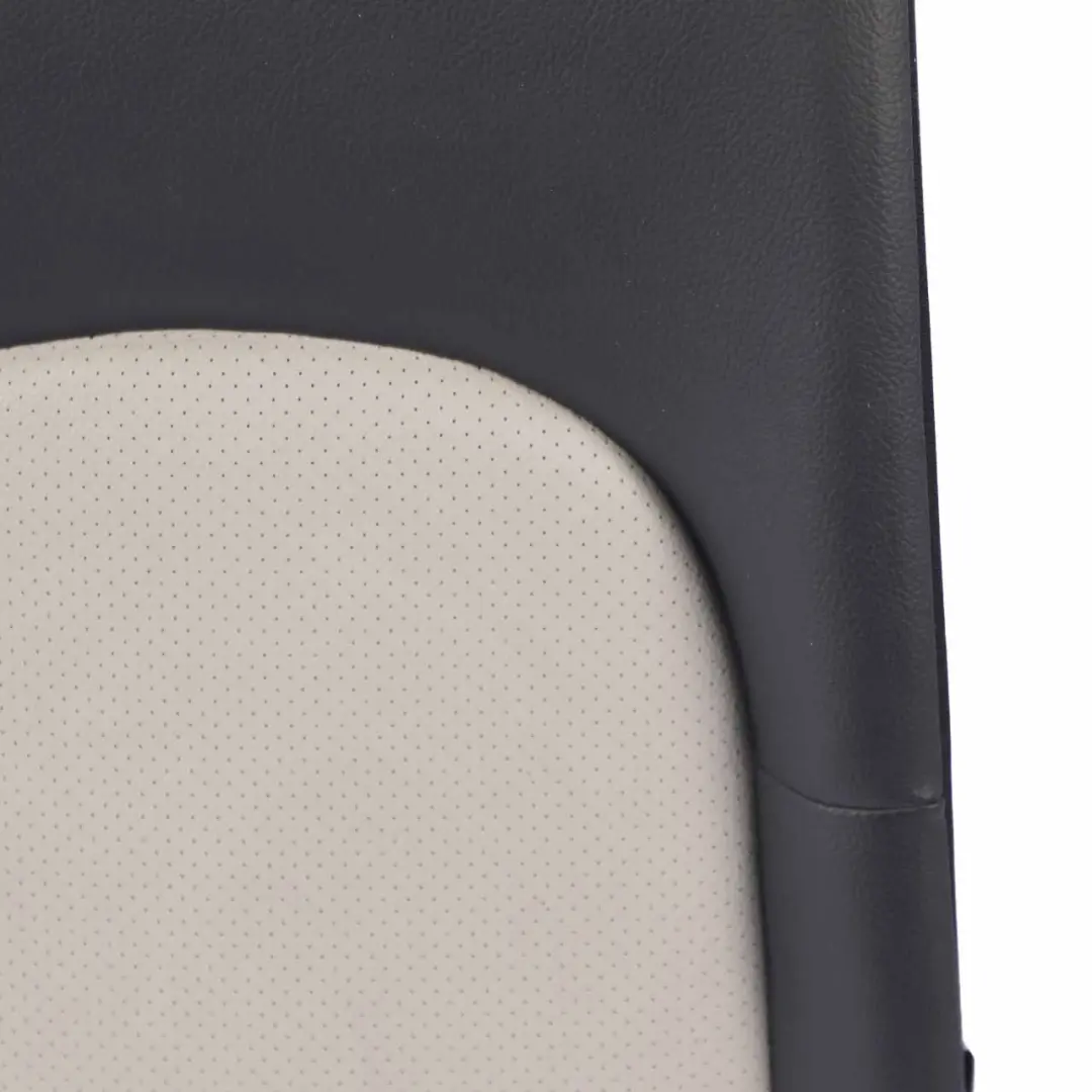 Mercedes W203 CLC Seat Backrest Rear Right O/S Imitation Leather Black Grey - SKU A2039202463 - Part number A2039202463