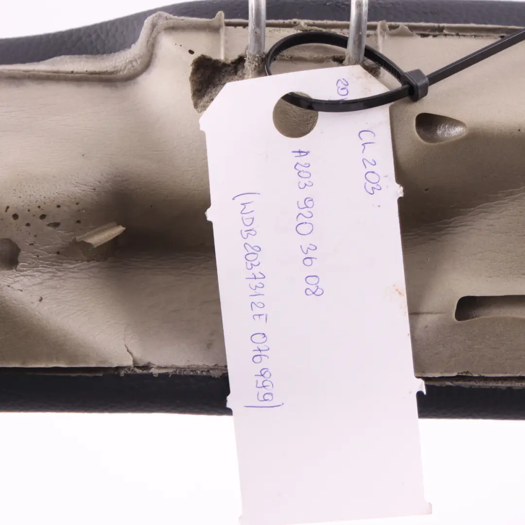 Sedile posteriore Panca Divano Rivestimento Similpelle Nero per Mercedes W203 CLC con numero di parte A2039203608 Mercedes W203 CLC Sedile posteriore Panca Divano Rivestimento Similpelle Nero - SKU A2039203608 - Numero di parte A2039203608