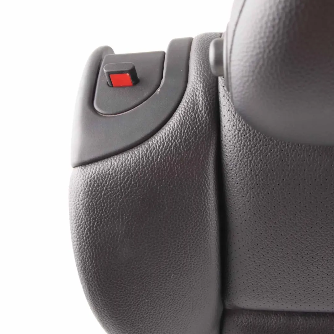 Mercedes S203 Estate Seat Backrest Rear Right O/S Imitation Leather Black - SKU A2039207860 - Part number A2039207860