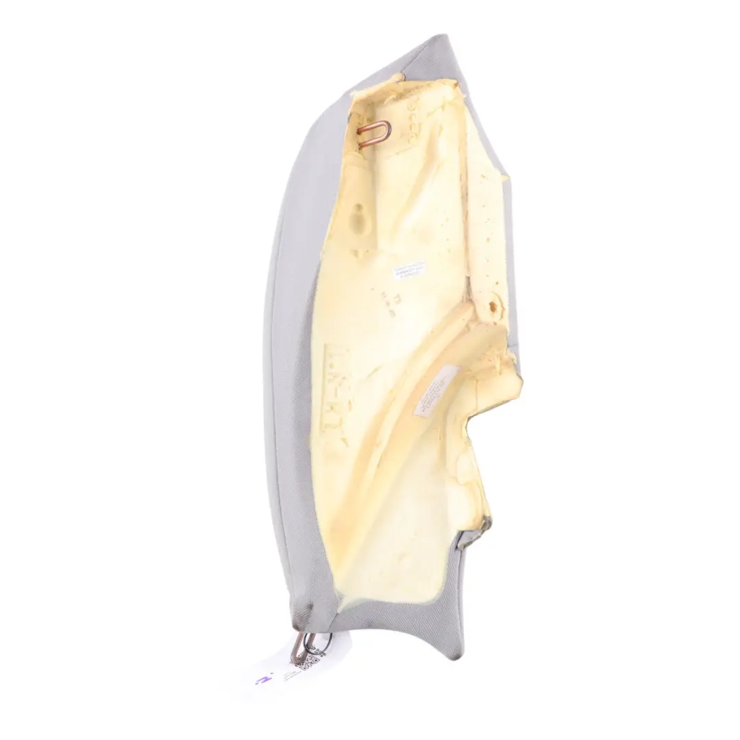 Mercedes CL203 Rückenlehne Seitenverkleidung Rücksitz Links Stoff Leder Grau - SKU A2039209104-1 - Teilenummer A2039209104