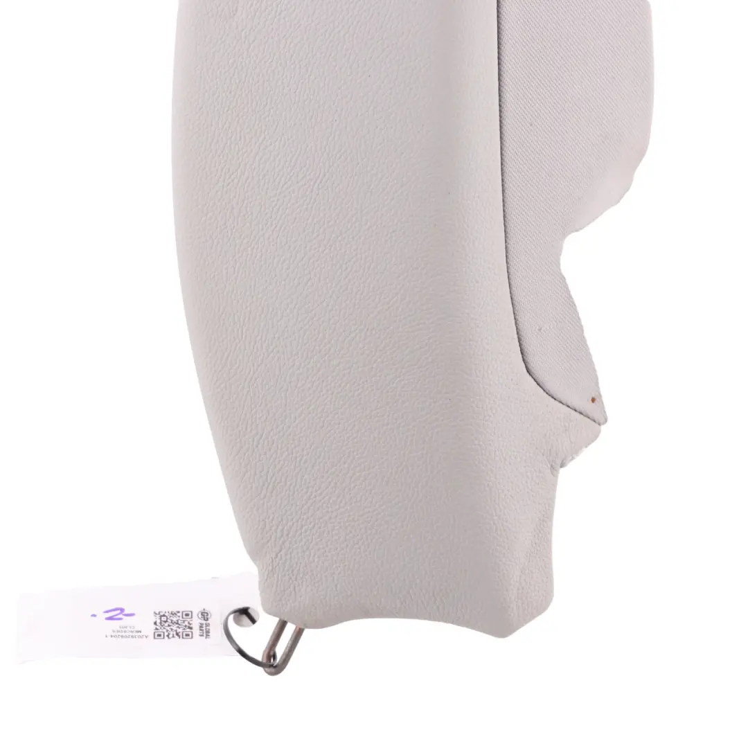 Mercedes CL203 Backrest Lateral Panel Rear Seat Right O/S Cloth Leather Grey - SKU A2039209204-1 - Part number A2039209204