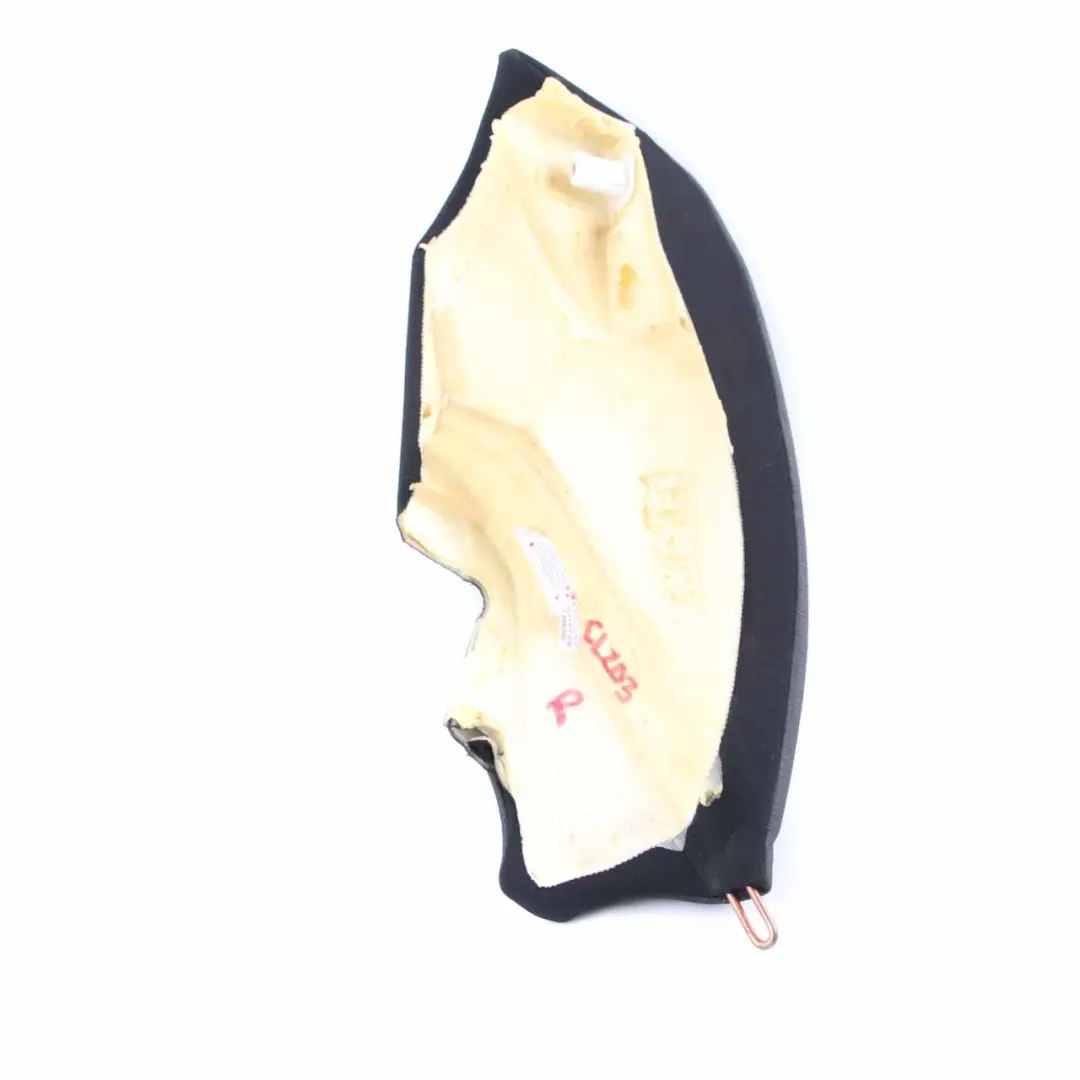 Mercedes CL203 Backrest Lateral Panel Rear Seat Right O/S Cloth Leather Black - SKU A2039209204 - Part number A2039209204
