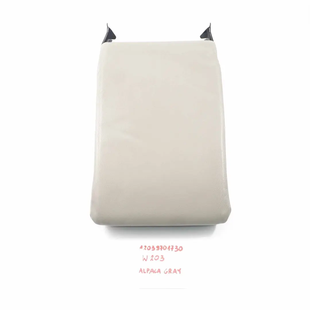  Armrest Mercedes W203 Rear Backrest Cover Panel Arm Rest Grey - SKU A2039701730 - Part number A2036802739