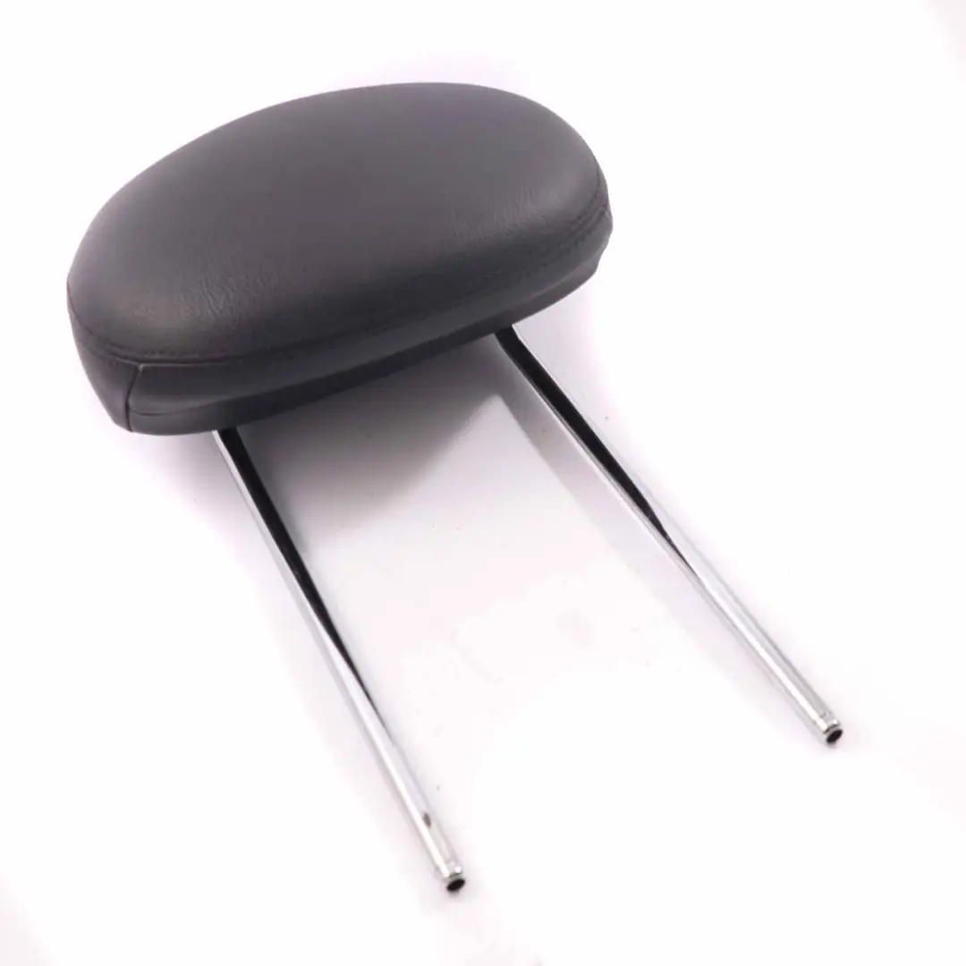Headrest Front Left Right Seat N/O/S Black Leather Head Rest to Mercedes CL203 Seat with Part number A2039704578 Mercedes CL203 Seat Headrest Front Left Right Seat N/O/S Black Leather Head Rest - SKU A2039704578 - Part number A2039704578