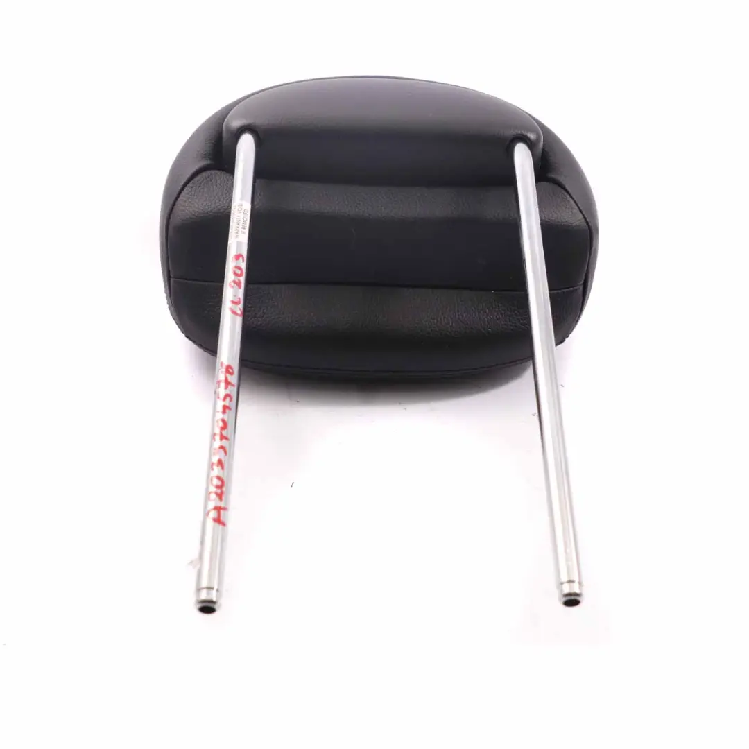 Mercedes CL203 Appui-tête de siège avant gauche droite Appui-tête en cuir noir - SKU A2039704578 - Numéro de pièce A2039704578