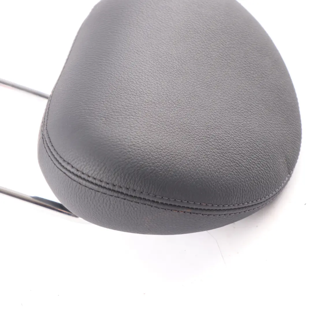Mercedes W203 Saloon Rear Seat Headrest Left Right N/O/S Head Rest Black Leather - SKU A2039704678 - Part number A2039704678