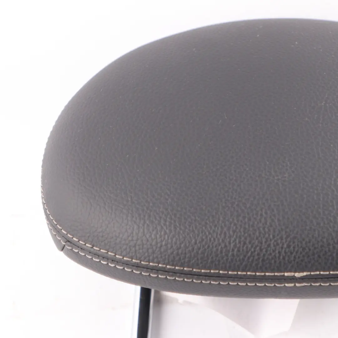 Front Seat Headrest Left Right N/O/S Black Leather Head Rest to Mercedes CLC CL203 with Part number A2039705878 Mercedes CLC CL203 Front Seat Headrest Left Right N/O/S Black Leather Head Rest - SKU A2039705878 - Part number A2039705878
