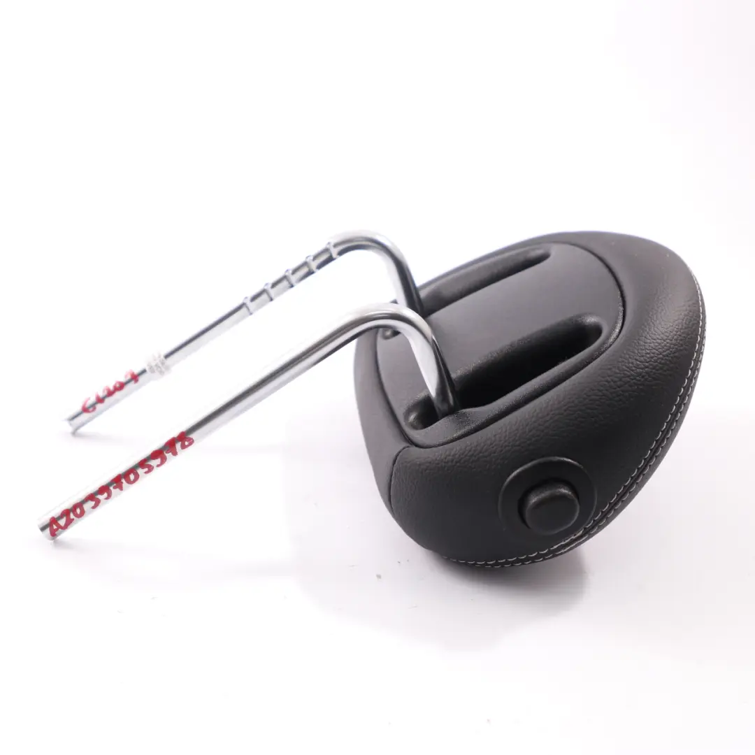 Mercedes CL203 Appui-tête de siège arrière gauche droit simili cuir noir - SKU A2039705978 - Numéro de pièce A2039705978