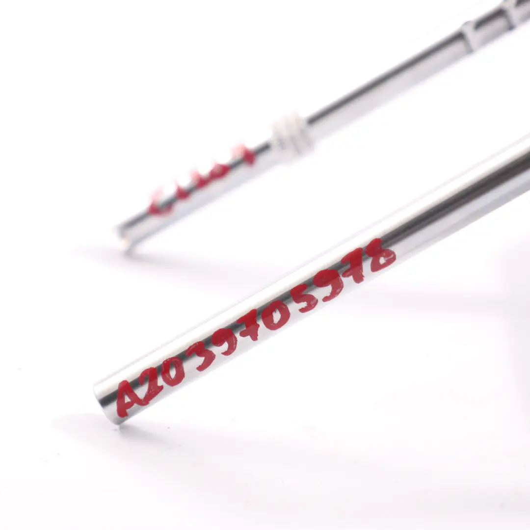 Headrest Rear Left Right N/O/S Black Imitation Leather to Mercedes CL203 Seat with Part number A2039705978 Mercedes CL203 Seat Headrest Rear Left Right N/O/S Black Imitation Leather - SKU A2039705978 - Part number A2039705978