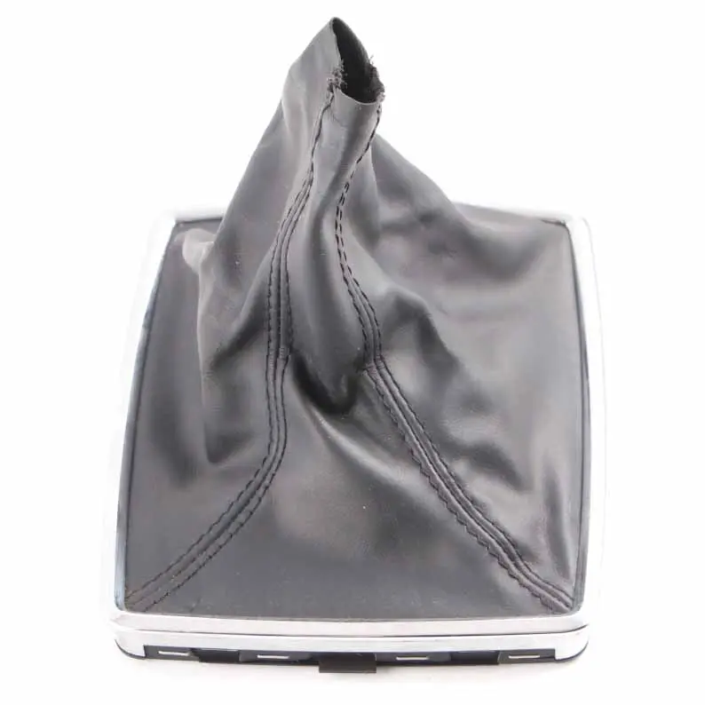 Mercedes W204 Gear Lever Shift Selector Cover Manual Black Leather - SKU A2042673810 - Part number A2042673810